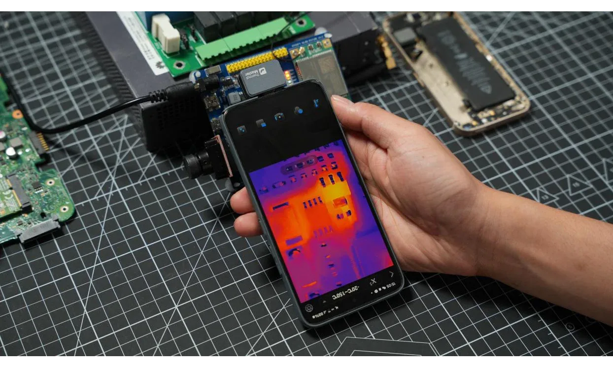 The Role of a Thermal Camera for Mobile Repair in Accurate Fault Detection