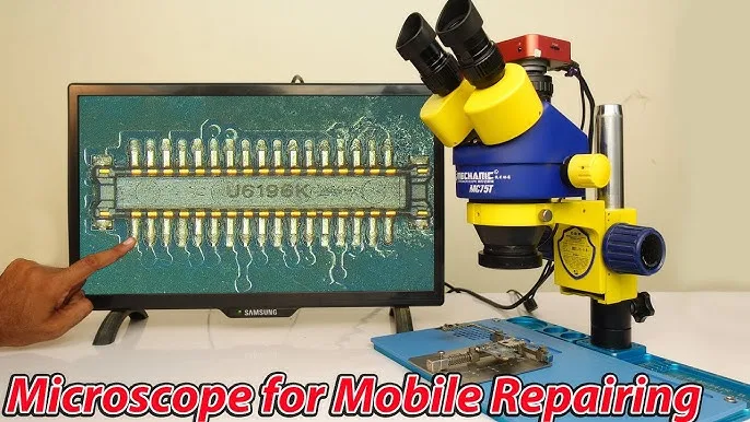 Microscope in Mobile Repairing